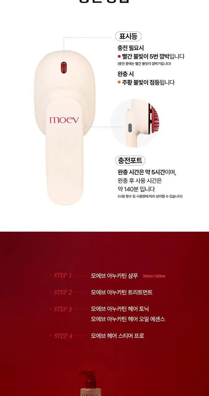 [윤하정 PICK] 모에브 헤어 스티머 프로 + 카트리지 2입 상세페이지 19
